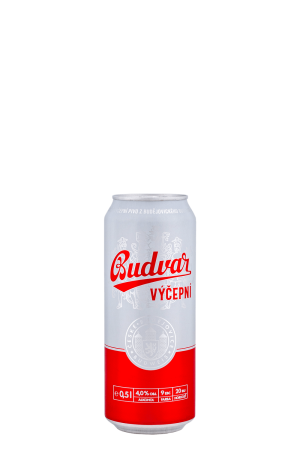 Budvar Výčapné v Plechovke