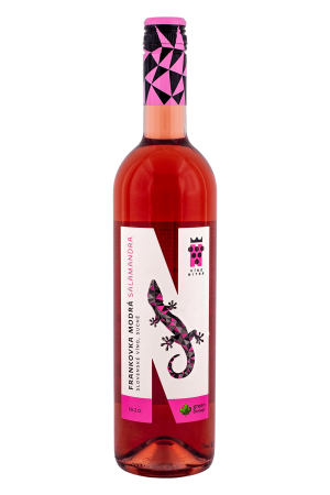 Víno Salamandra Frankovka Modrá Rosé Suché